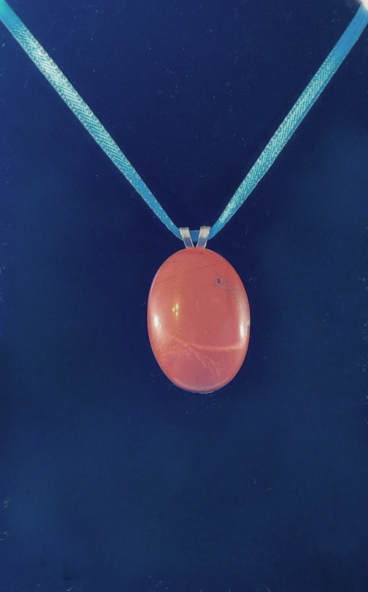 JASP0006 Red Jasper Pendant